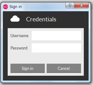 genymotionログイン